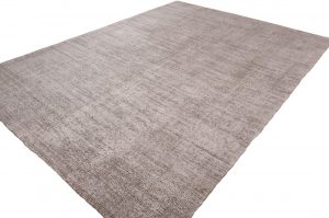 contemporary silk and wool rug
