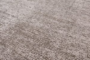 contemporary silk and wool rug
