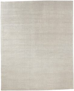 contemporary silk and wool rug
