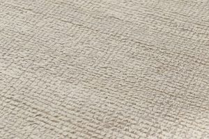 contemporary silk and wool rug