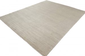 contemporary silk and wool rug