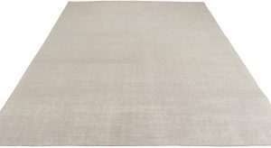 contemporary silk and wool rug