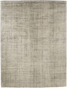 contemporary silk and wool rug