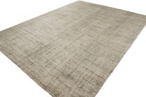 contemporary silk and wool rug