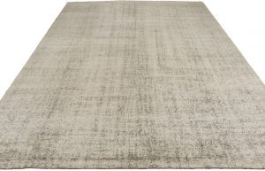 contemporary silk and wool rug