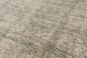 contemporary silk and wool rug