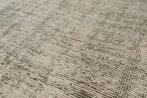 contemporary silk and wool rug