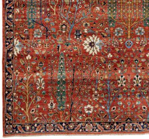 bakshaish tribal wool rug