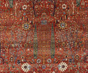 bakshaish tribal wool rug