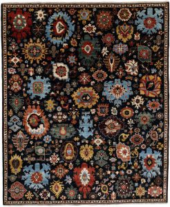 harshang tribal wool rug