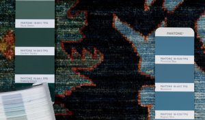 harshang tribal wool rug
