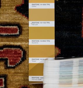 harshang tribal wool rug