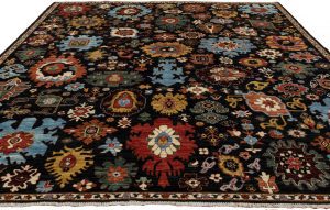 harshang tribal wool rug