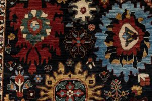 harshang tribal wool rug