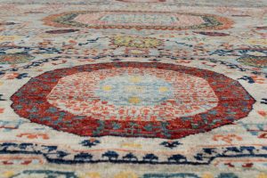 mamluk tribal wool rug