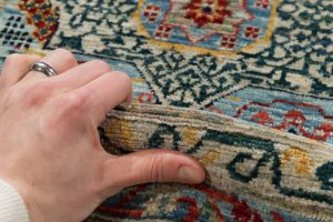 mamluk tribal wool rug