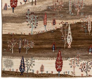 gabbeh wool rug