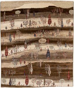 gabbeh wool rug