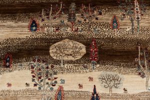gabbeh wool rug