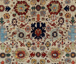 harshang wool rug