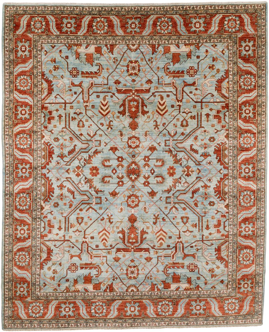 serapi wool rug