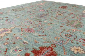 oushak wool rug