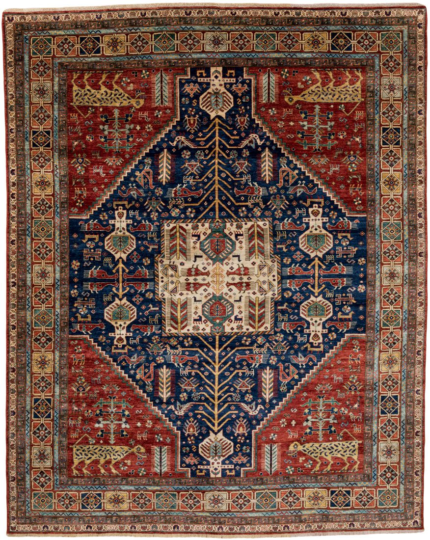 qashqai wool rug