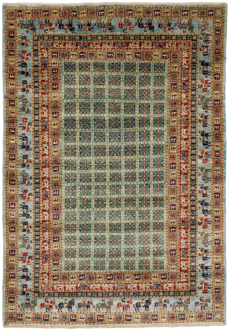 pazyryk wool rug