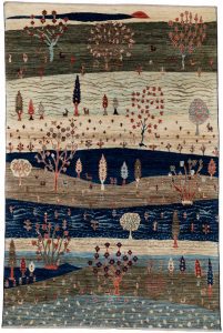 gabbeh wool rug