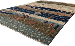 gabbeh wool rug