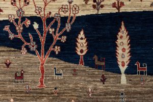 gabbeh wool rug