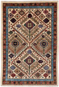 afshar wool rug