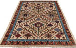 afshar wool rug