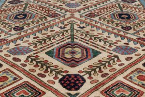 afshar wool rug