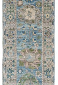 kurd blossom wool rug