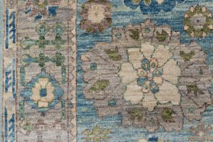 kurd blossom wool rug