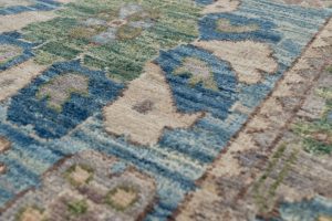 kurd blossom wool rug