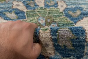 kurd blossom wool rug