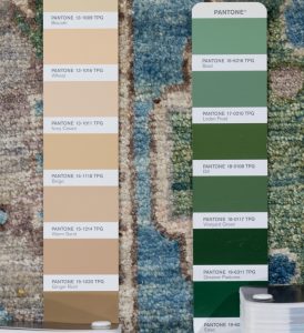 kurd blossom wool rug