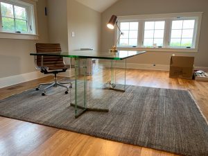 contemporary wool rug