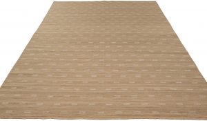 contemporary flatweave wool rug
