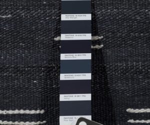 contemporary flatweave wool rug