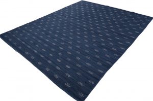 contemporary flatweave wool rug