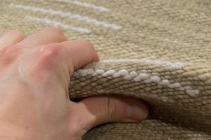 contemporary flatweave wool rug
