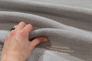 contemporary flatweave wool rug