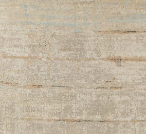 contemporary wool and silk rug