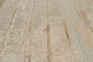 contemporary wool and silk rug
