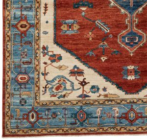 serapi wool rug