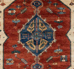 serapi wool rug