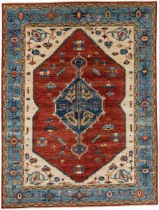 serapi wool rug